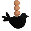 Hanging Bird Bead Terracotta, Metal & Jute - Foreside Home & Garden - 4 of 4