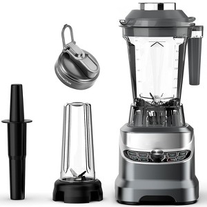 Itopfox Professional Countertop Blender with 2000W Motor for Smoothies, Ice Crushing, Frozen Drinks & Puree, Includes 64oz Pitcher & 21oz To-Go Cup - 1 of 4