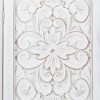 The Lakeside Collection Carved Storage Cabinet - Vintage Deco Style Entryway Furniture - 4 of 4