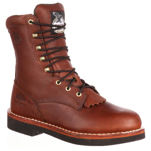 Men s Georgia Boot Farm And Ranch Lacer Work Boot Target