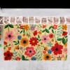 Juvale Spring Wildflowers Welcome Door Mat Natural Coco Coir Doormat For Front Door, 17 x 30 Inches - 2 of 4