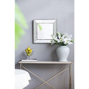 PAGED Bathroom Mirror, Traditional Vanity Mirror with Floral Accents for Bathroom, Bedroom - 1 of 4