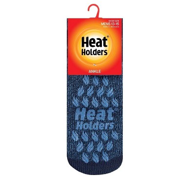 Men's Big/Tall Twist Ankle Slipper Socks