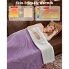 Electric Blanket, Soft Tufted Wool, ETL Certified, Multiple Temperature Settings, Timer Function, Fast Heating, Machine Washable - 2 of 4