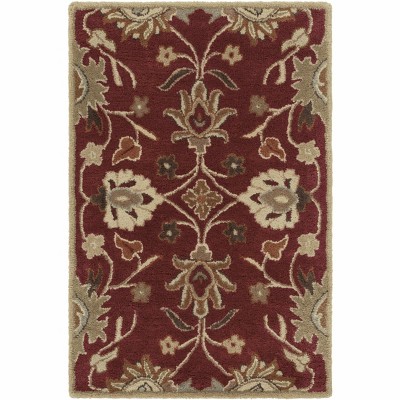 Hauteloom Conesus Red 1061 Hand Tufted Wool Rug