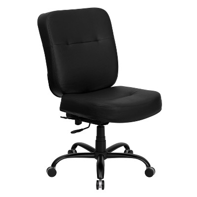 Emma and Oliver 400 lb. Big & Tall High Back Rectangular Back Swivel Ergonomic Office Chair