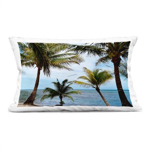 Stupell Industries Honduras Daytime Palms Indoor Decorative Throw Pillow, 14 x 20 - 1 of 3