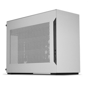 Lian Li A4-H2O A4 Mini-ITX Case with 240 AIO Cooling - Silver Exterior - 1 of 4