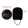 Dress Up America Adult Bearskin Costume Hat – Royal Guard Style Black Faux Fur Hat for Halloween - 3 of 3