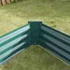 Okak Rectangular Metal Raised Garden Bed Durable Outdoor Planter Box for Vegetables, Flowers, Herbs, Easy Assembly, 3 Colors - 3 of 4