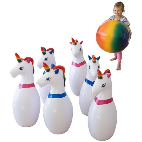 Inflatable bowling hot sale set target