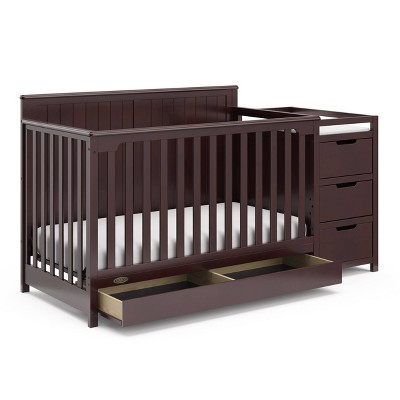 Photo 1 of Graco Hadley 5-in-1 Convertible Crib and Changer with Drawer