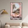 Art Remedy Sleeping Tiger Bath Jungle Bathroom Art  Framed - 2 of 4