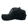 Husband Material Hat Funny Sarcastic Novelty Cap - Crazy Dog Black Standard - 3 of 4