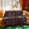 Bedsure Heated Blanket - Fast Heating Electric Blanket Soft Flannel Heated Throw Warm Gifts for Family - 2 of 4