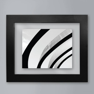 8" x 10" Wide Gallery Float Frame Black - Made By Design™