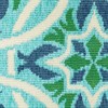Oriental Weavers Meridian 5868L Blue/ Green Indoor/Outdoor Area Rug - 7'10" Round - 3 of 4