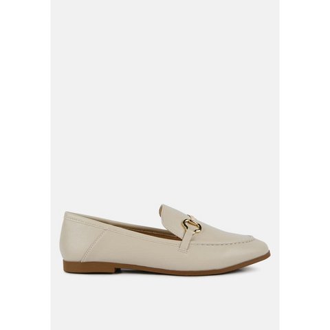 Женские туфли London Rag Womens Maurice Semi Casual Faux Leather Loafers 9