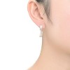 Guili Sterling Silver Twisted Hoop Earrings, Perfect for Modern, Chic Style that Complements Any Wardrobe, Offering Versatile Fashion Appeal - 3 of 3