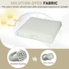 Aoodor Patio Chair Cushions Set of 2, Water Resistant Outdoor Seat Cushions with Handle and Ties, Square Corner Cushions for Patio Furniture - 3 of 4