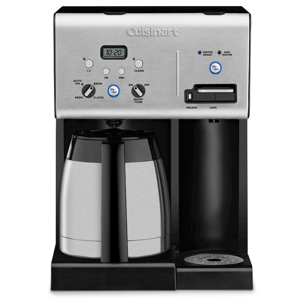 Cuisinart 10 Cup Programmable Coffee Maker &amp;#38; Hot Water System - Stainless Steel CHW-14