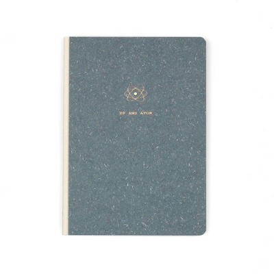 Denik Hardbound Canvas Notebook Up & Atom Lined