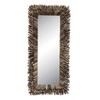 Storied Home Big Driftwood Framed Wall Mirror Natural: Coastal-Inspired, Rectangular, Wood & Glass, 24"x52.5" - image 2 of 4