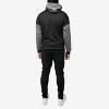 X RAY Sport Men's Pullover Colorblock Hoodie and Jogger Set - 2 of 4
