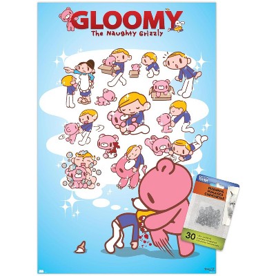 clear push pins bundle