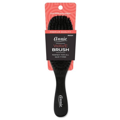 Annie Hard Club Brush, Natural Boar Bristle 