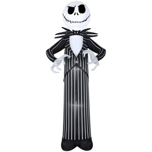 Gemmy Giant Halloween Inflatable Jack Skellington, 10 ft Tall, Multi - 1 of 4