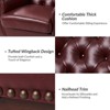 Dermot traditional genuine leather chair Set of 2| HULALA HOME - 4 of 4