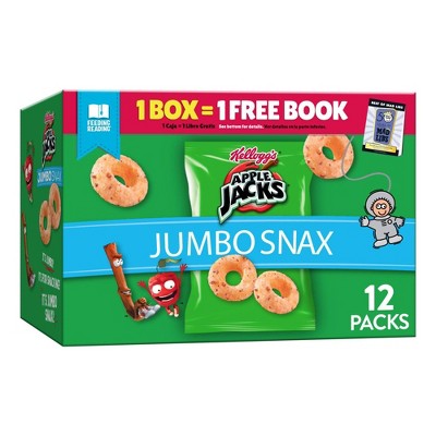 Kellogg's Snax Apple Jacks Jumbo Caddy Cereal - 5.4oz