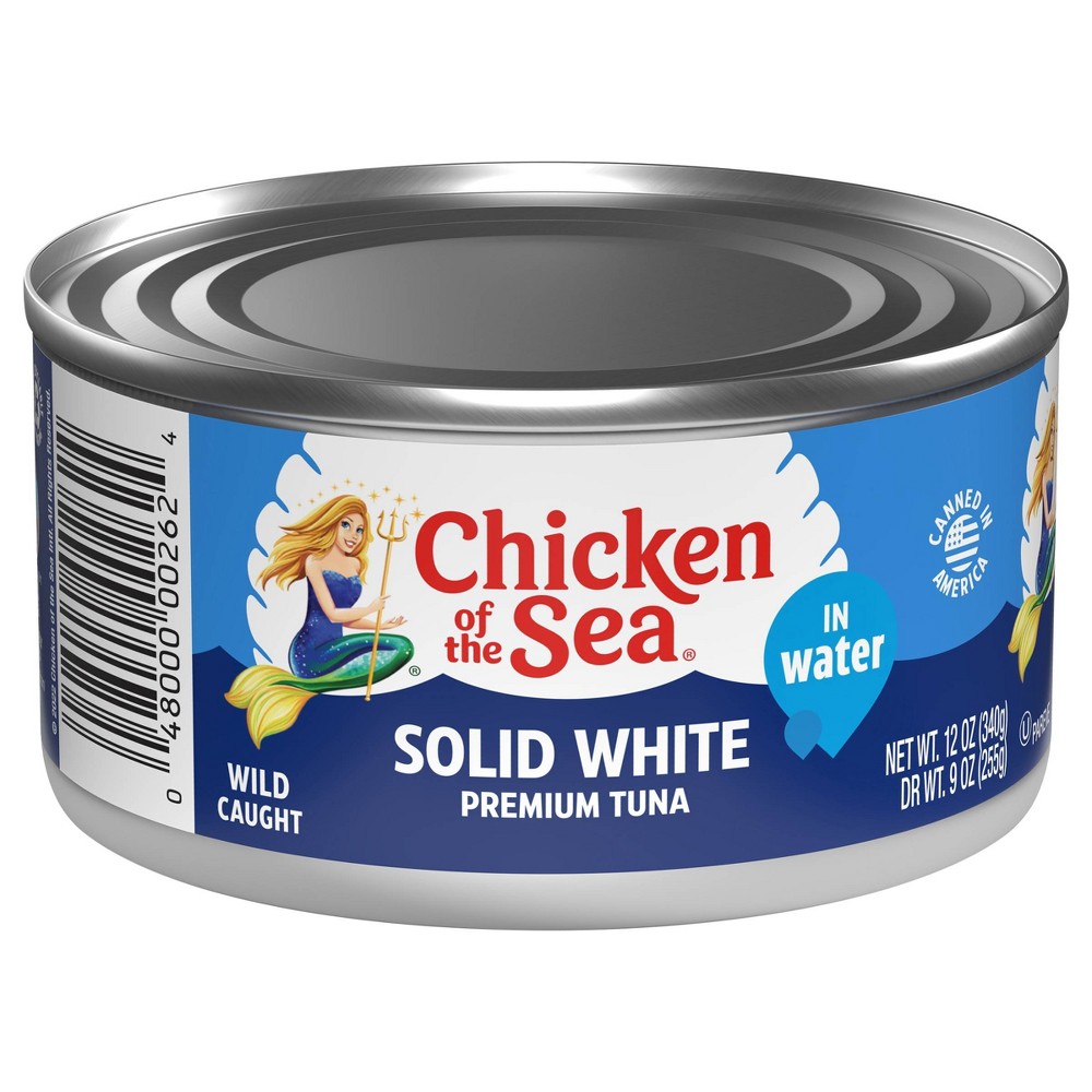Chicken of the Sea Solid White Albacore Tuna in Water - 12oz