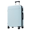 Whisen 3-Piece ABS Luggage Set Including Front Opening 20” & 24” Suitcases with USB, TSA Lock and Duffel Bag - 3 of 4