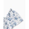 PATPAT Family Matching Sets Mommy and Me Floral Smocking Casual Dresses and Stripe Tee - 4 of 4