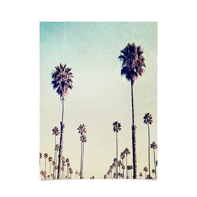 18"x24" Bree Madden California Palm Trees Unframed Wall Poster Print Green - Deny Designs