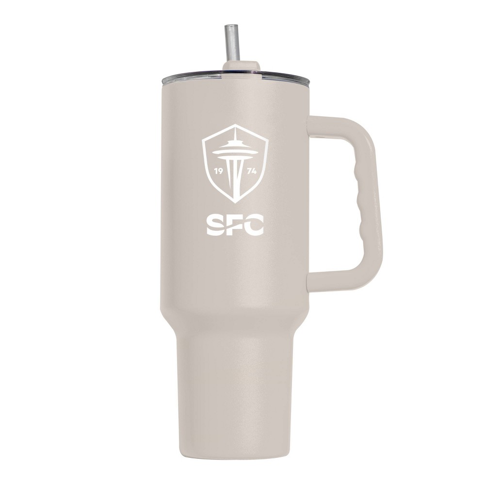 Photos - Glass MLS Seattle Sounders Sand 40oz Powder Coat Tumbler 