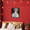 Stupell Industries Candy Cane Forest Ghost Floating Frame Canvas Art - 3 of 4