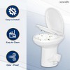 SereneLife Portable Outdoor Marine Toilet - Compact, Comfortable, and Easy-to-Clean - 3 of 4