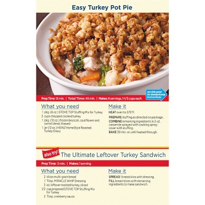 Stove Top Stuffing Mix for Turkey - 6oz_4