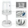LunaLulinlk Height Adjustable Toothbrush Holder for Bathroom, Toothbrush Holder Stand with Tooth Brush Cup (White) - 4 of 4