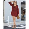 HAPPY BAY Women's Beachwear Swimsuit Coverups for Women Summer Swim Beach Cover Ups for Swimwear Women Bikini Dress Tops Cover Up - 4 of 4
