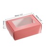 Unique Bargains Homemade DIY Craft Paper Soap Boxes with PVC Window 30 Pcs - 2 of 4