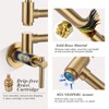 WOWOW Wall Mounted Pot Filler with Double Handles - 2 of 4