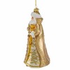 Kurt Adler 7-Inch Bellisimo Elegant Gold Santa Ornament - 4 of 4