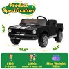 Joyracer Shelby 4WD 24 Volt Ride on Toys Cars for Kids, 2 Seats Electric Car with Remote Control, LED Lights, Music, Horn, Bluetooth, USB, Kids Gift - 3 of 4