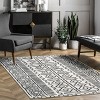 Nuloom Alisa Bohemian Area Rug - Gray 4' x 6' - 2 of 4