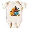 Leo The Truck Halloween Wizard - Baby Short Sleeve Graphic Bodysuit - 2 of 3