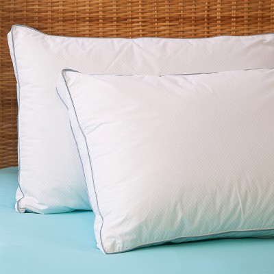White Queen Hypoallergenic Down Alternative Bed Pillow